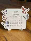 Calendrier papillons 2027